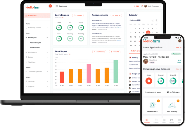 Hellohrm - Smart HRM for small to mid scale businesses