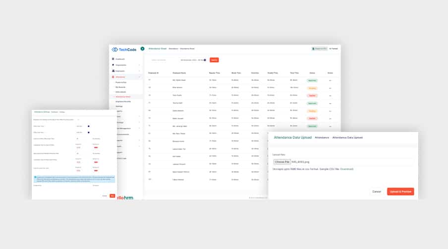 Attendance Management & Employee Time Tracking - Hellohrm