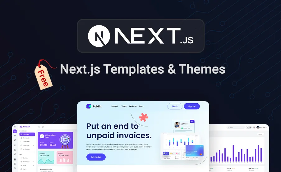 Best NextJS Template And Theme Download