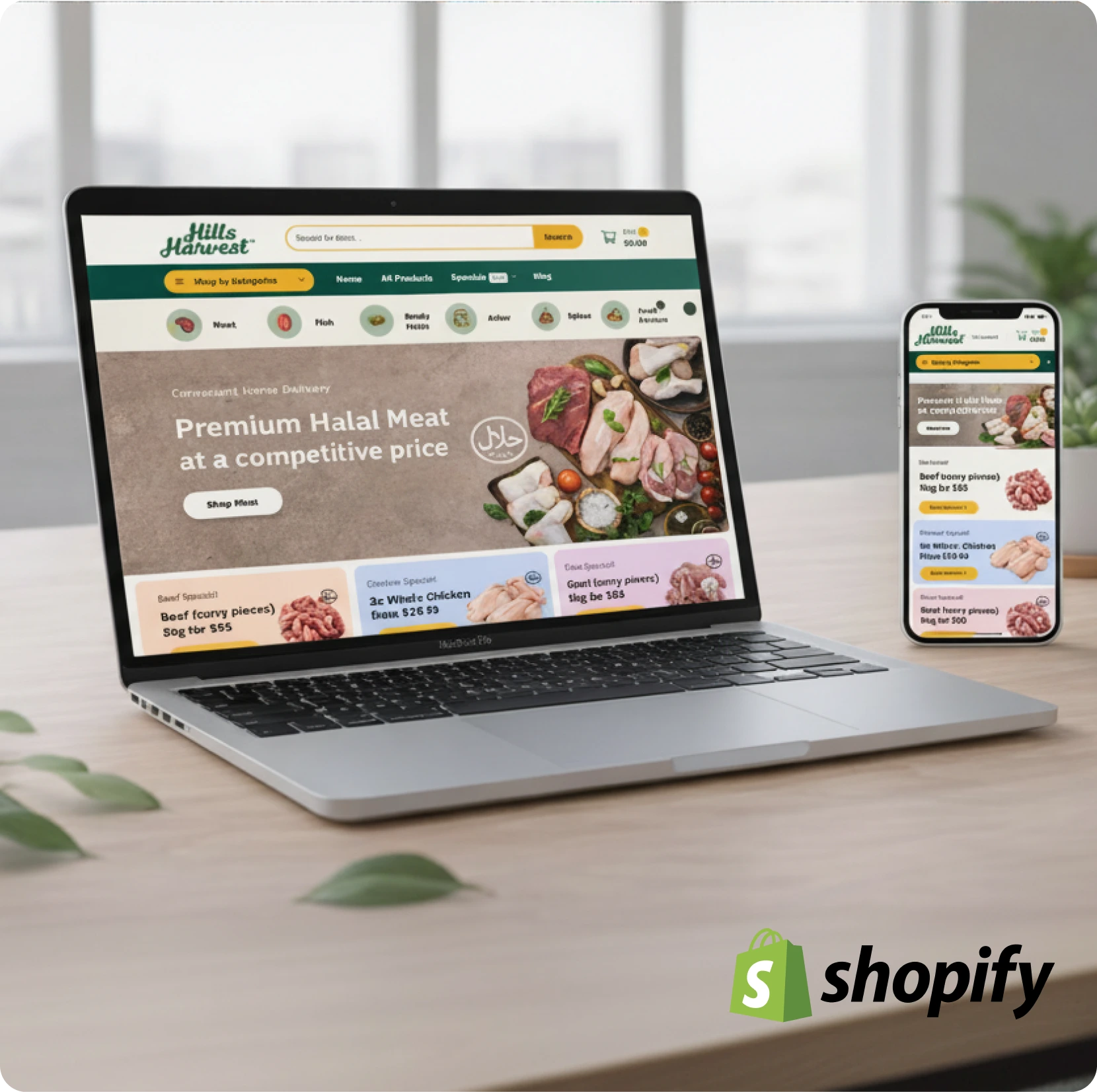 shopidy development service